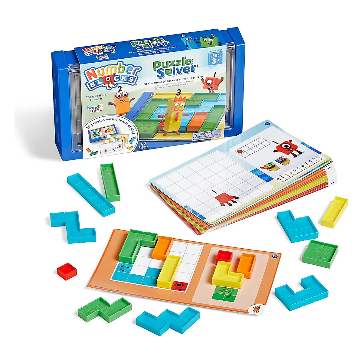 Iq Games - Joc de logica - Numberblocks® rezolva puzzle-uri Hand2Mind 3 ani+