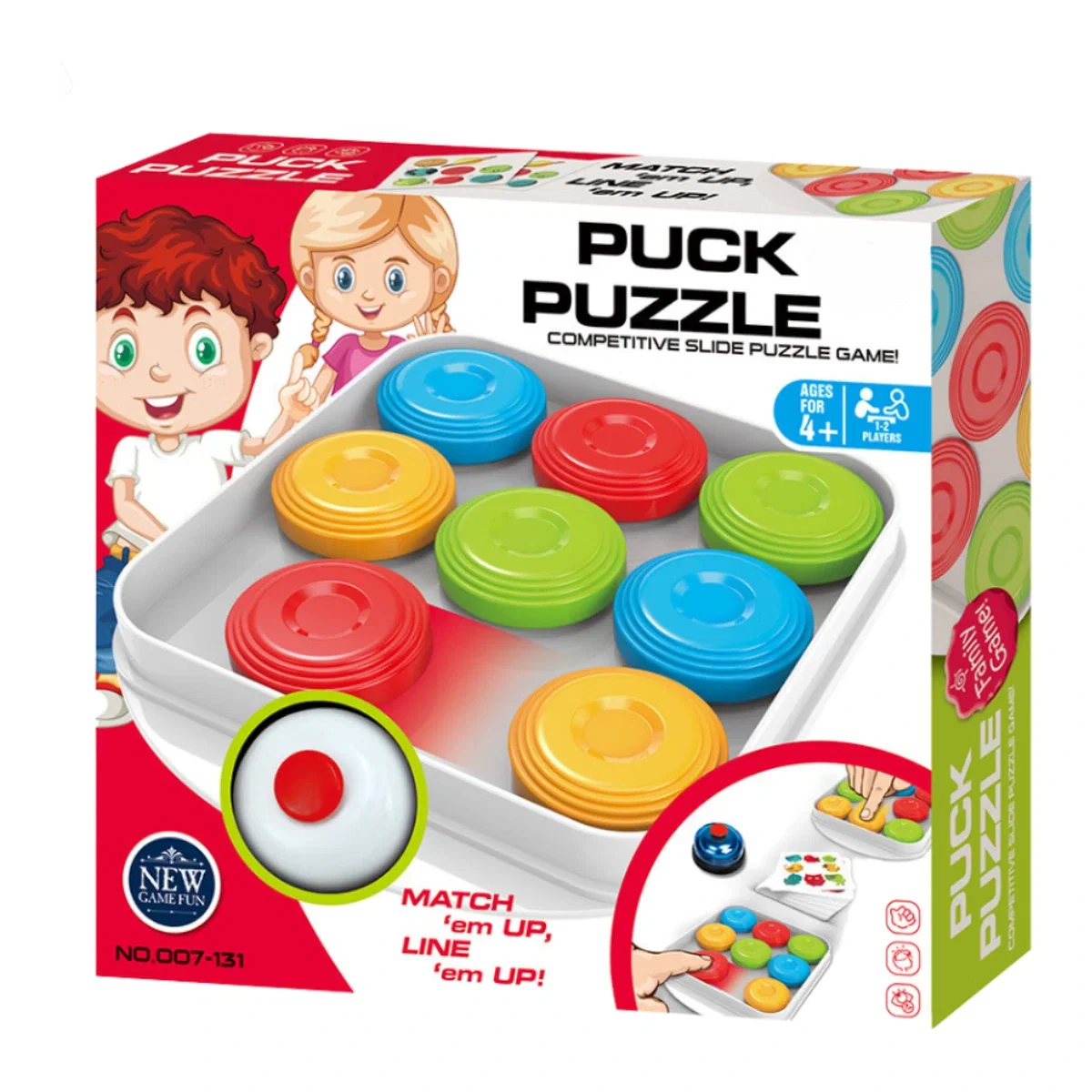 Iq Games - Joc de logica - Puzzle Contracronometru Bufnitel 4 ani+
