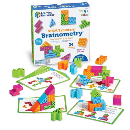 Jocuri si creativitate - Joc de logica STEM - Brainometry™