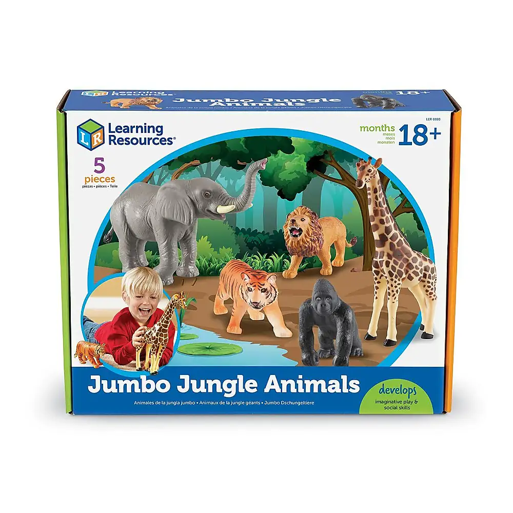 Joc de rol - Animalute din jungla Learning Resources 18 luni+ [4]