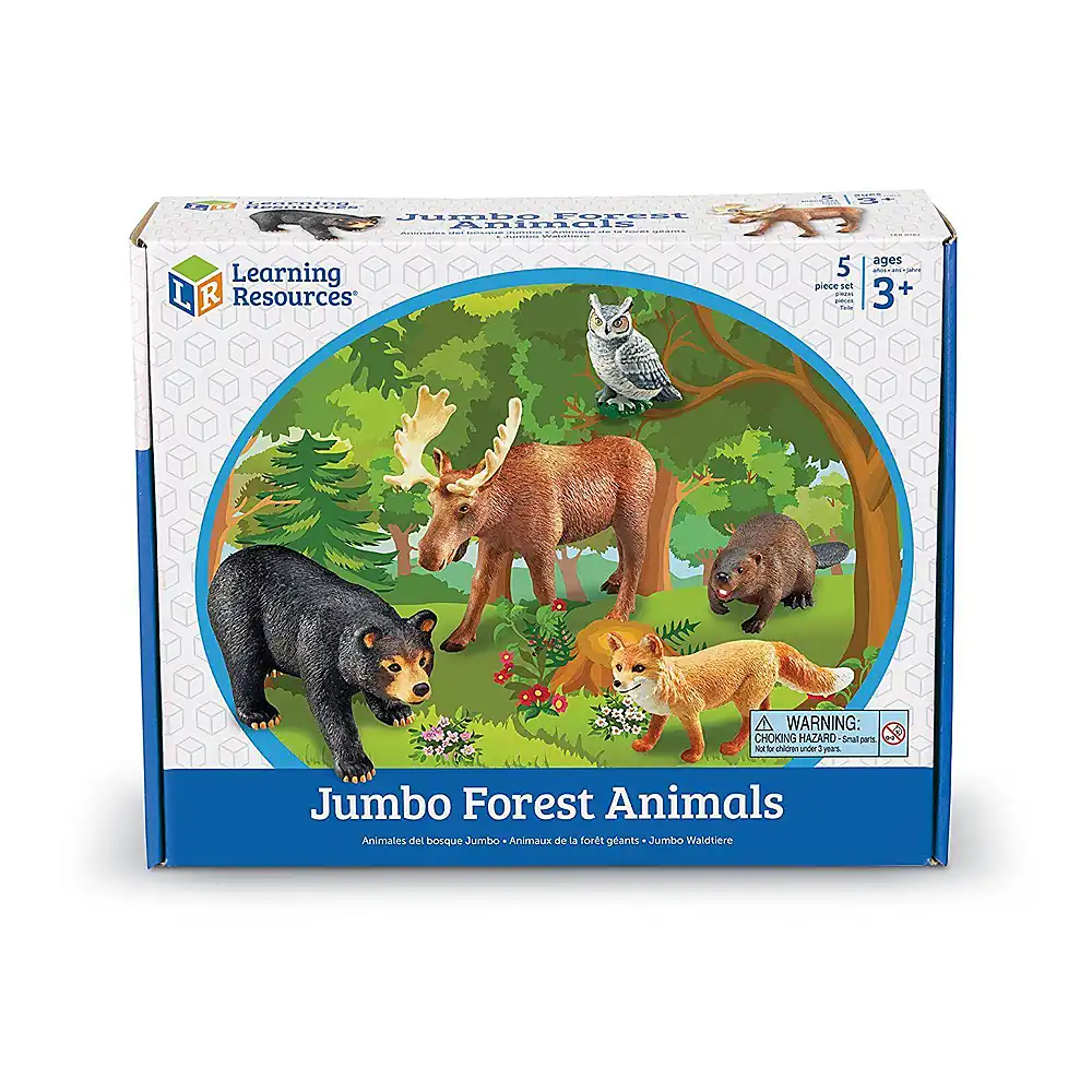 Joc de rol - Animalute din padure Learning Resources 3 ani + [4]
