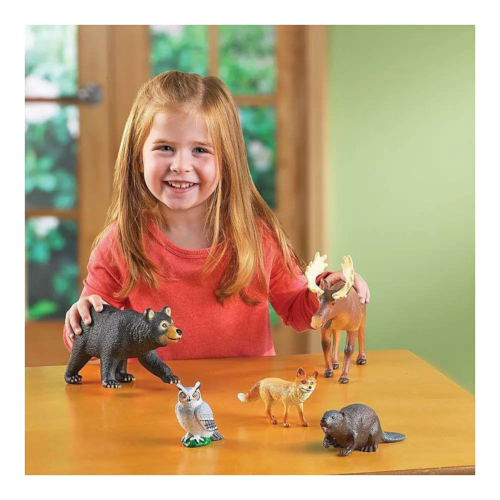 Joc de rol - Animalute din padure Learning Resources 3 ani + [2]
