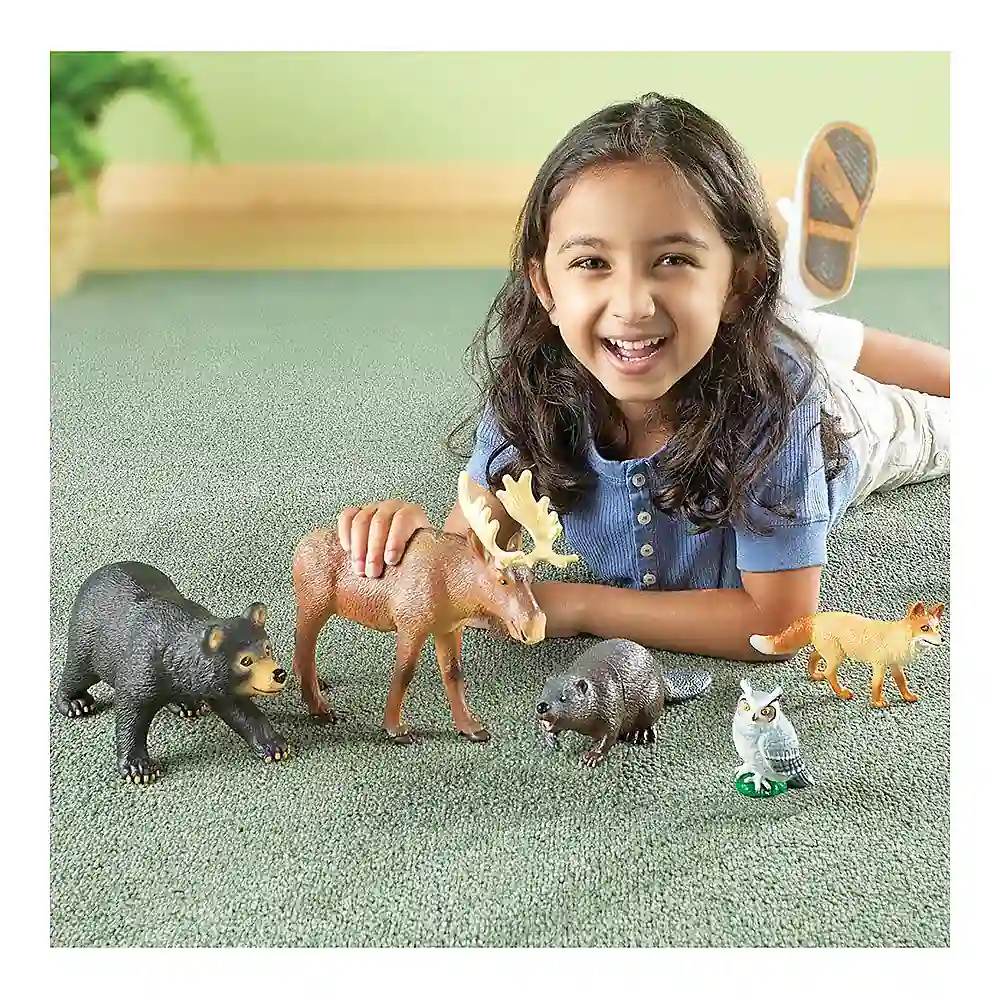 Joc de rol - Animalute din padure Learning Resources 3 ani + [3]