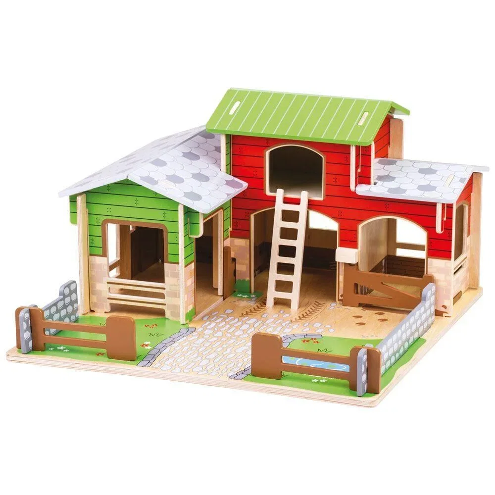 Viata la ferma - Joc de rol - Ferma BIGJIGS Toys 7 ani