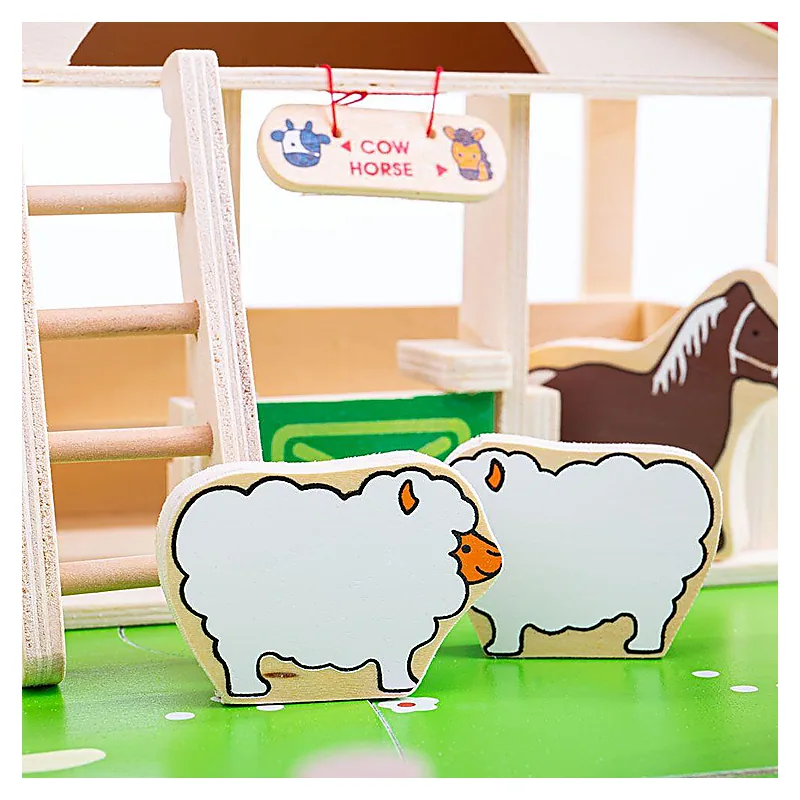 Joc de rol - Ferma vesela BIGJIGS Toys 3 ani+ [6]