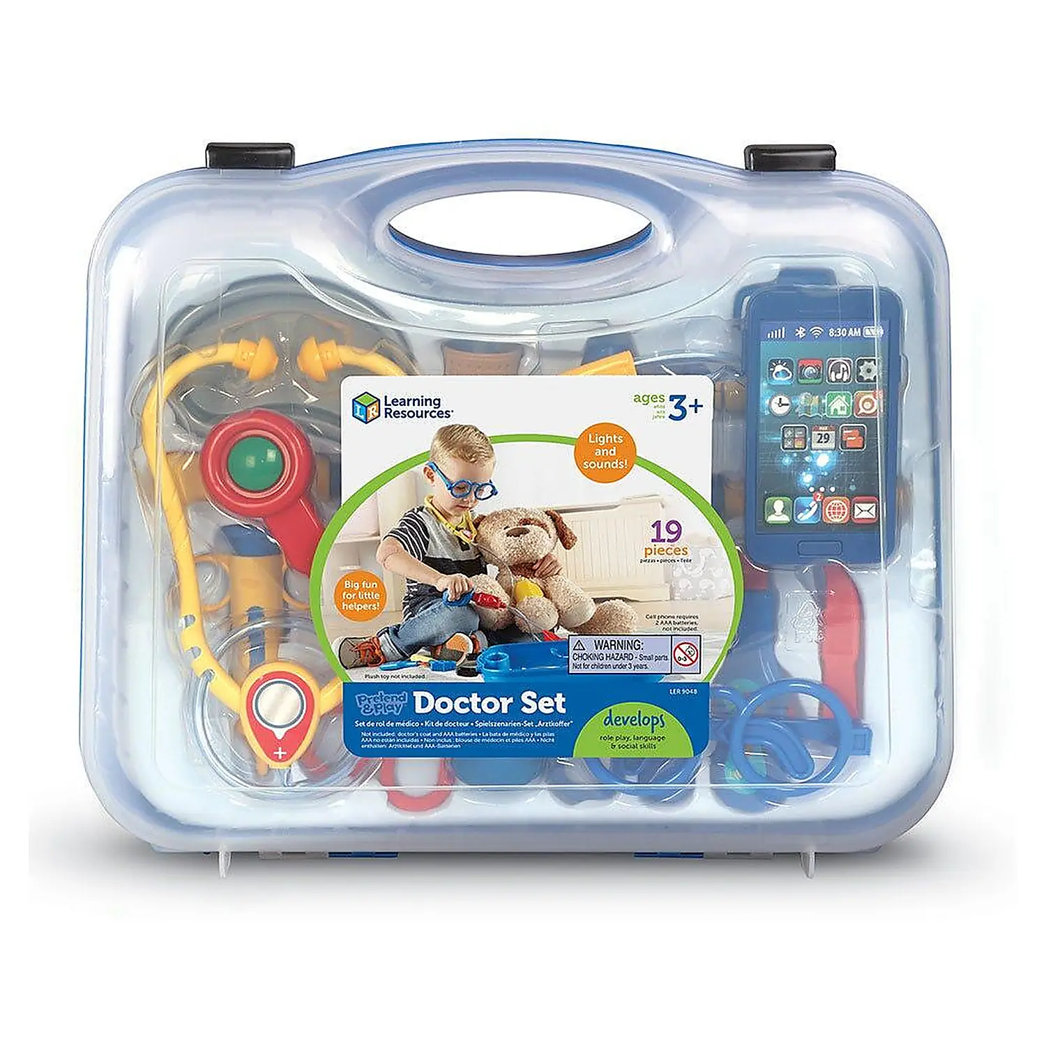 La doctor - Joc de rol - trusa micului medic Learning Resources 7 ani