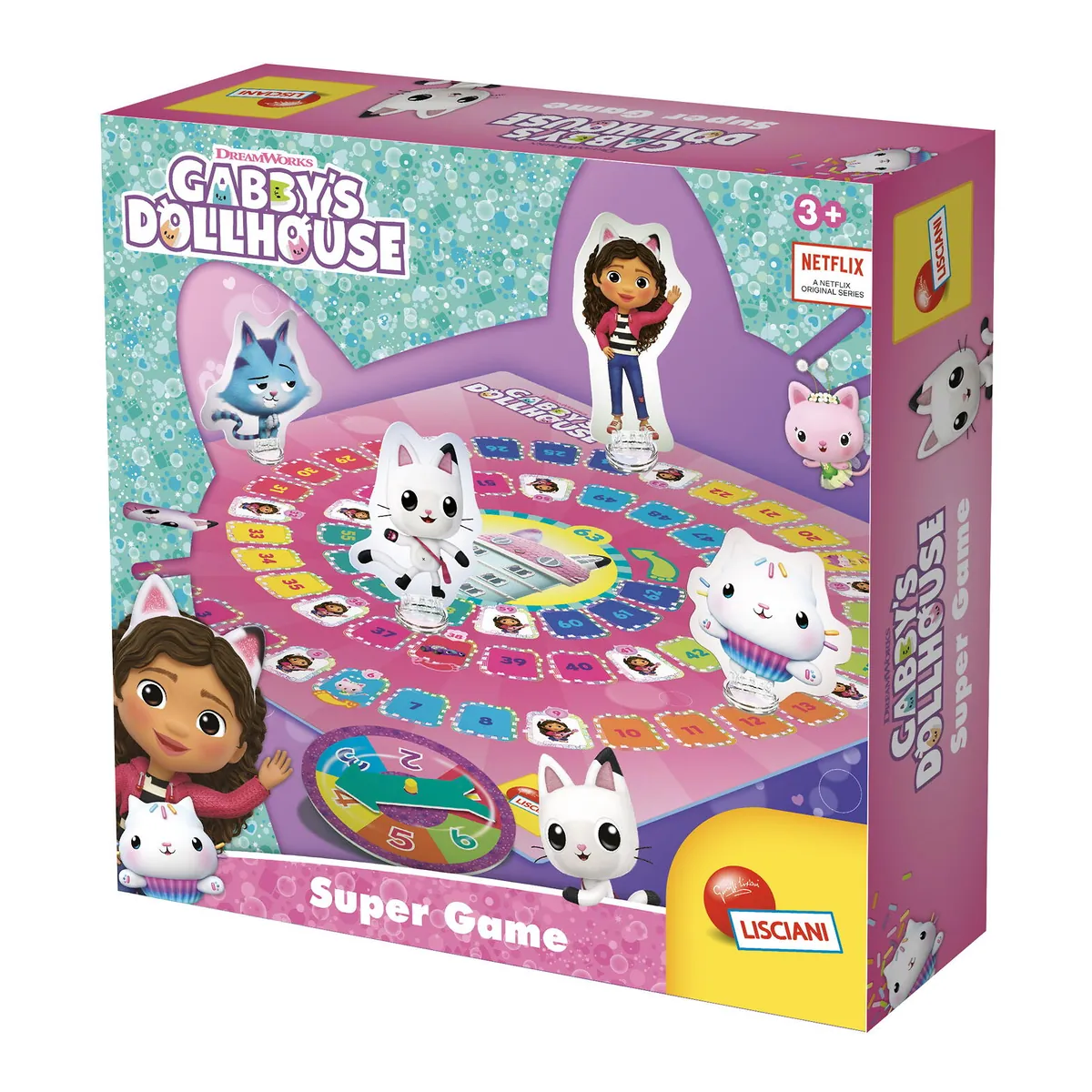 Jocuri de societate - Joc de societate - Gabby's Dollhouse LISCIANI 3 ani+