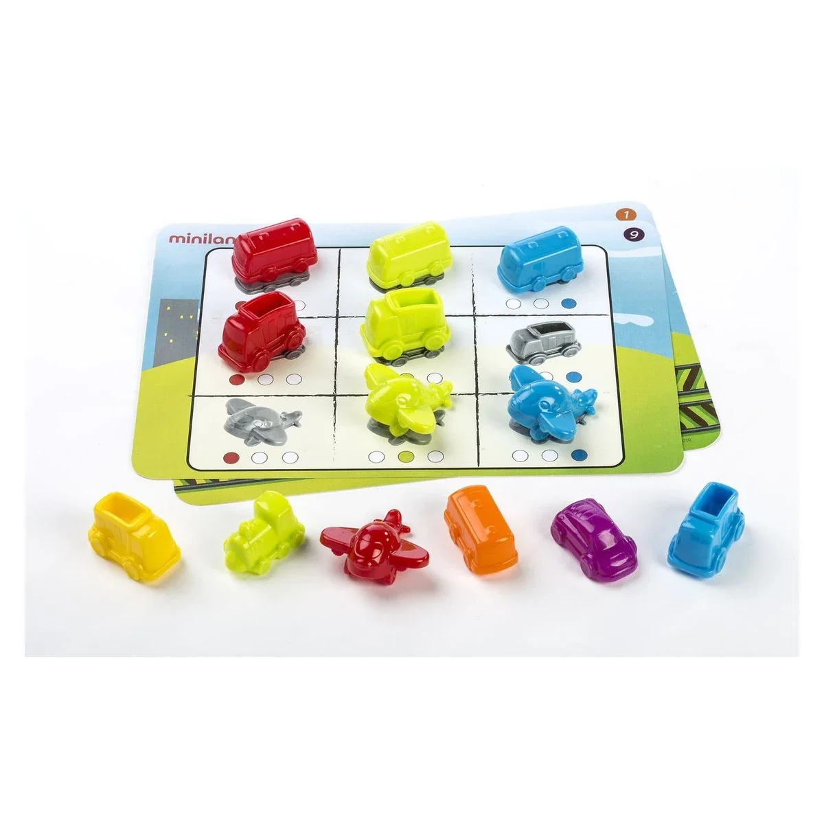 Joc de sortat si numarat vehicule Miniland 5 ani [1]