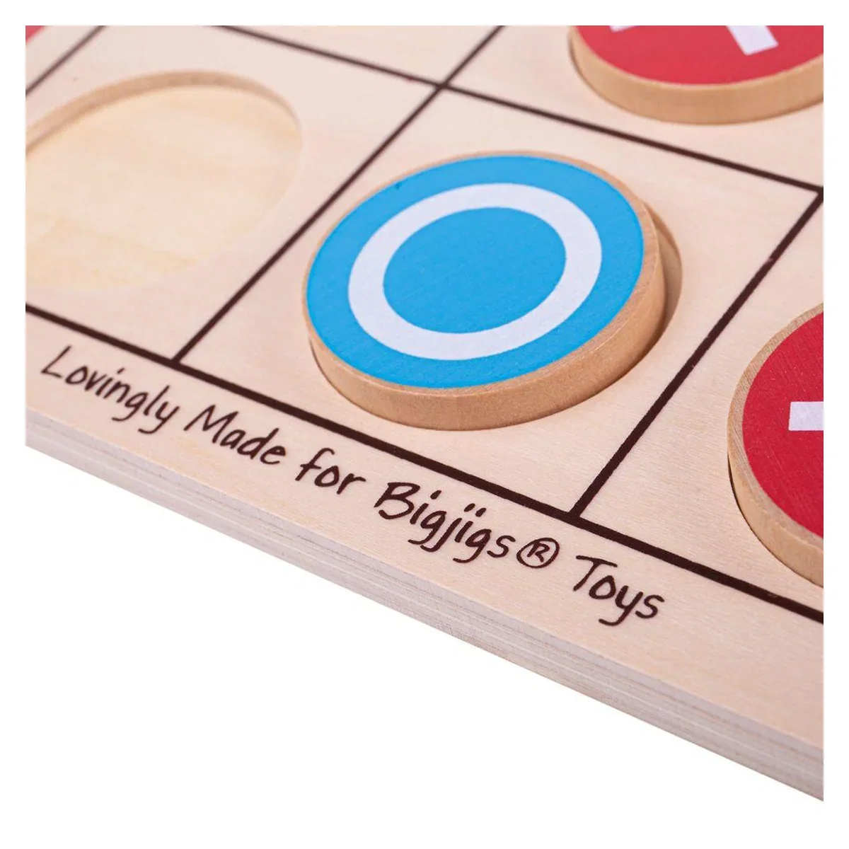 Joc educativ - X si Zero BIGJIGS Toys 3 ani+ [2]