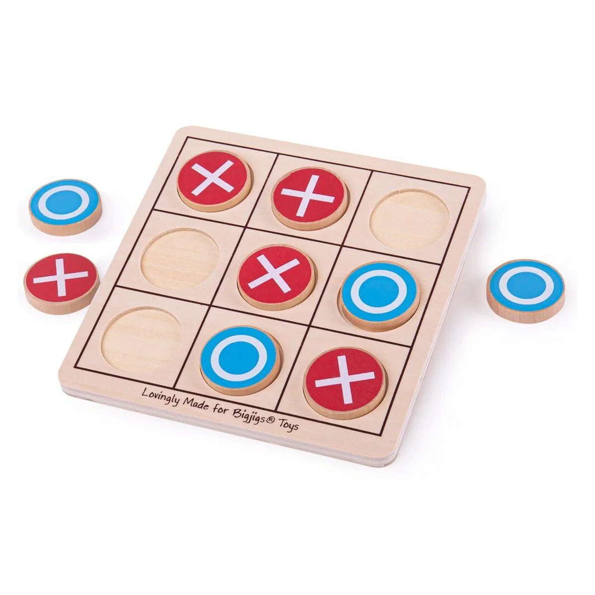Jocuri de societate - Joc educativ - X si Zero BIGJIGS Toys 3 ani+
