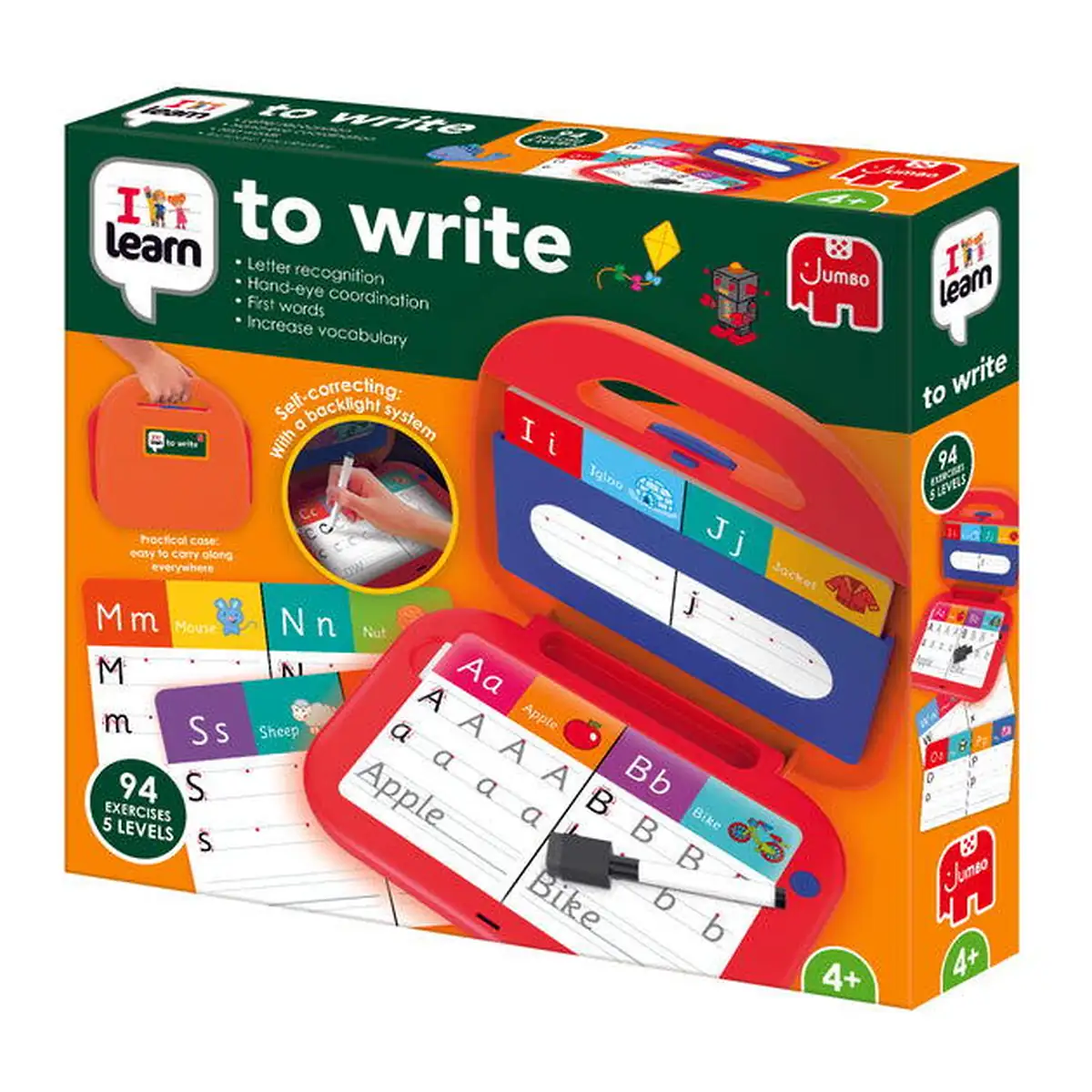 Joc I learn - Invat sa scriu in limba engleza Jumbo 4 ani [1]