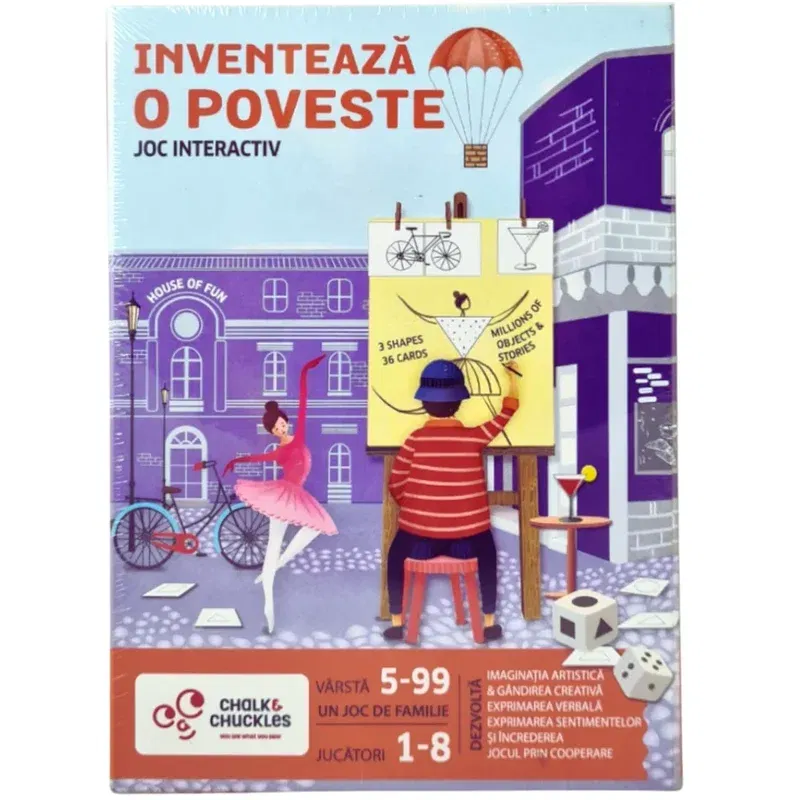 Iq Games - Joc interactiv - Inventeaza o poveste