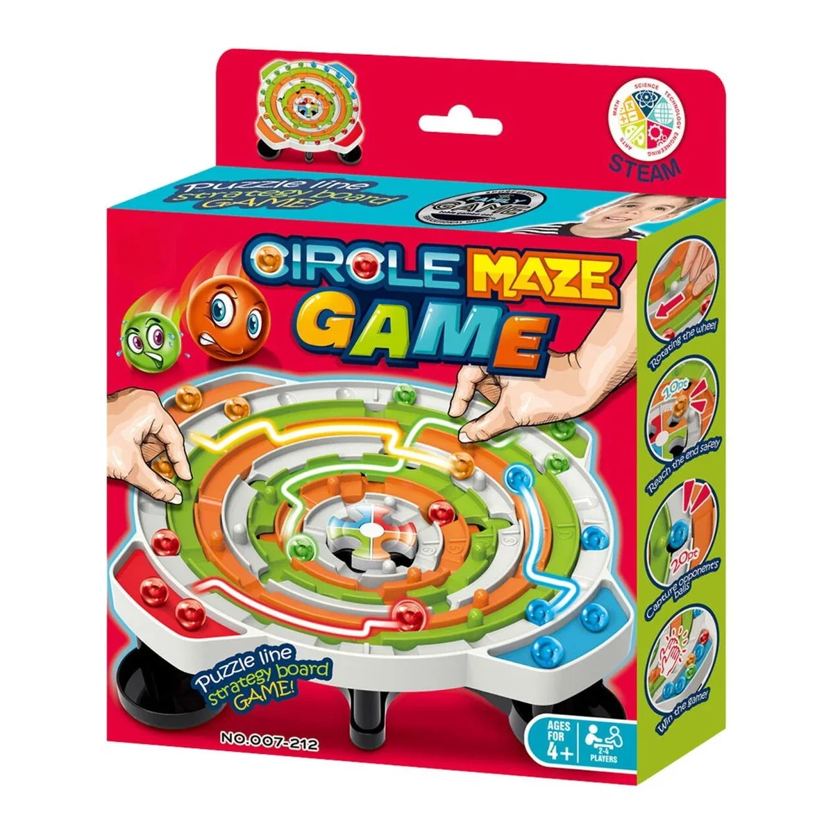 Iq Games - Joc logica - Cursa bilutelor Bufnitel 3 ani+
