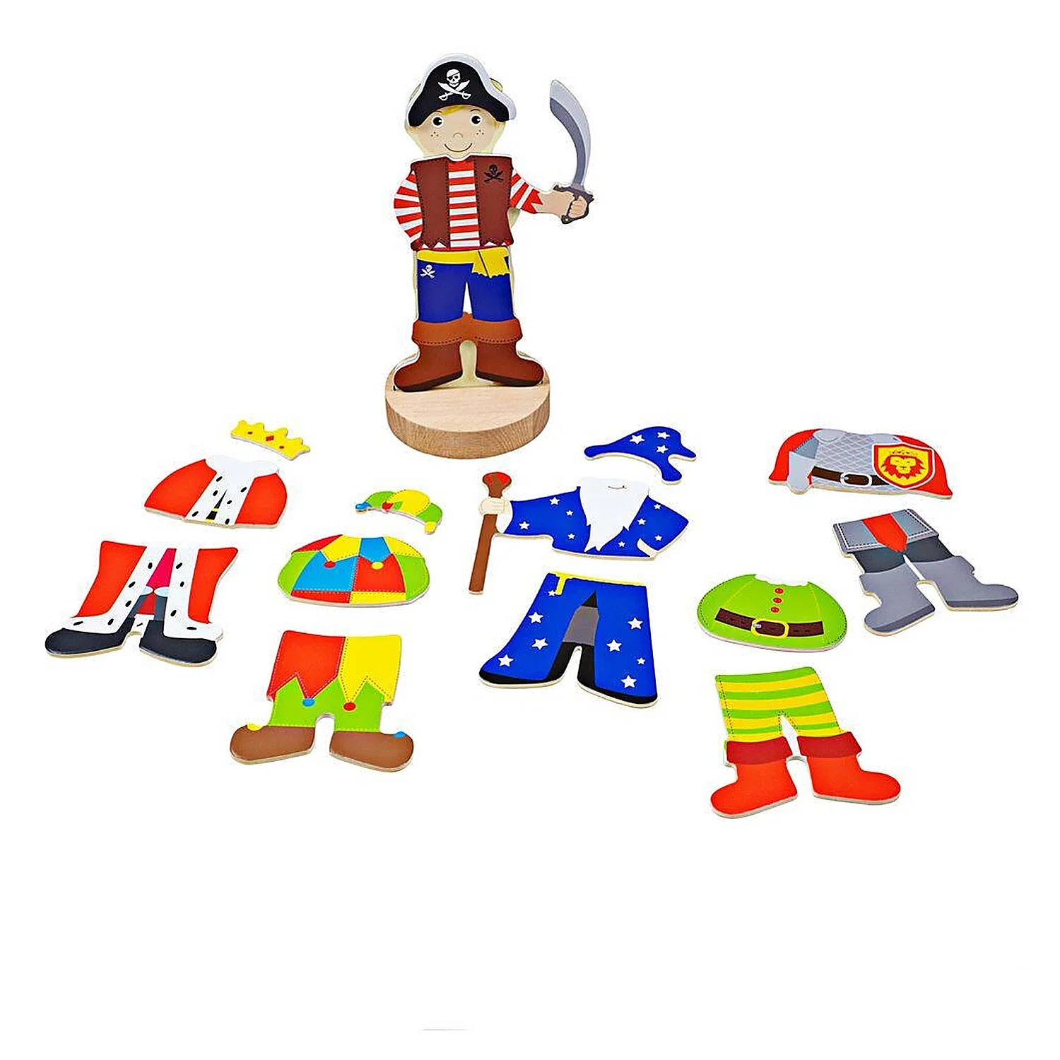 Jocuri de indemanare - Joc magnetic - Costume de carnaval BIGJIGS Toys 3 ani+