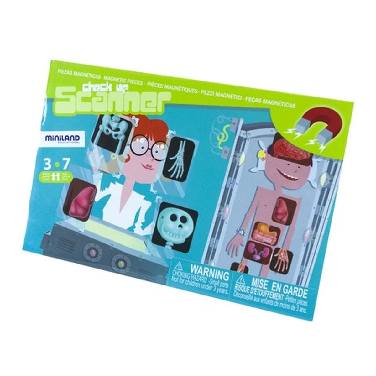 Joc magnetic Descopera corpul uman - Miniland [2]