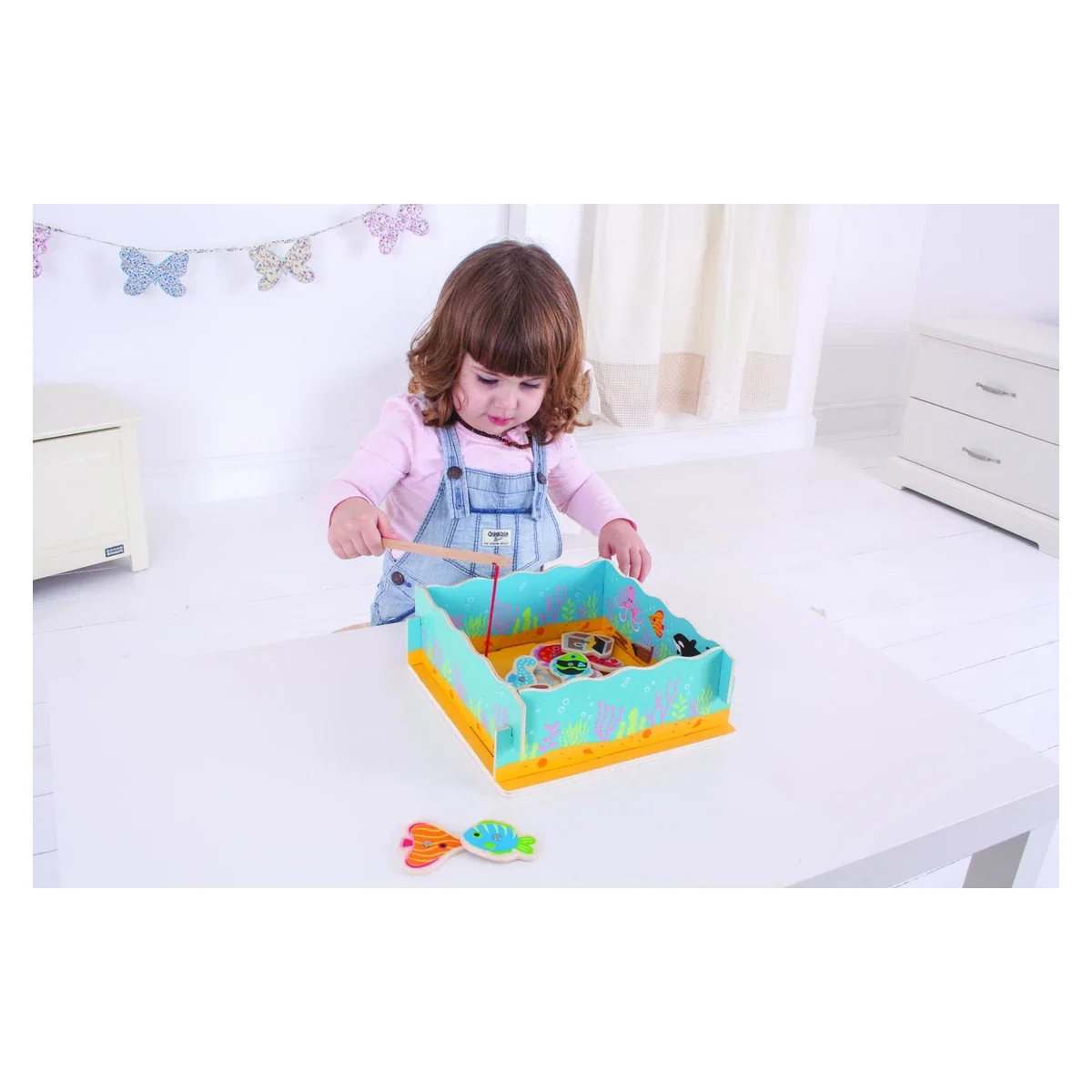 Joc magnetic - Hai sa pescuim BIGJIGS Toys 3 ani+ [4]