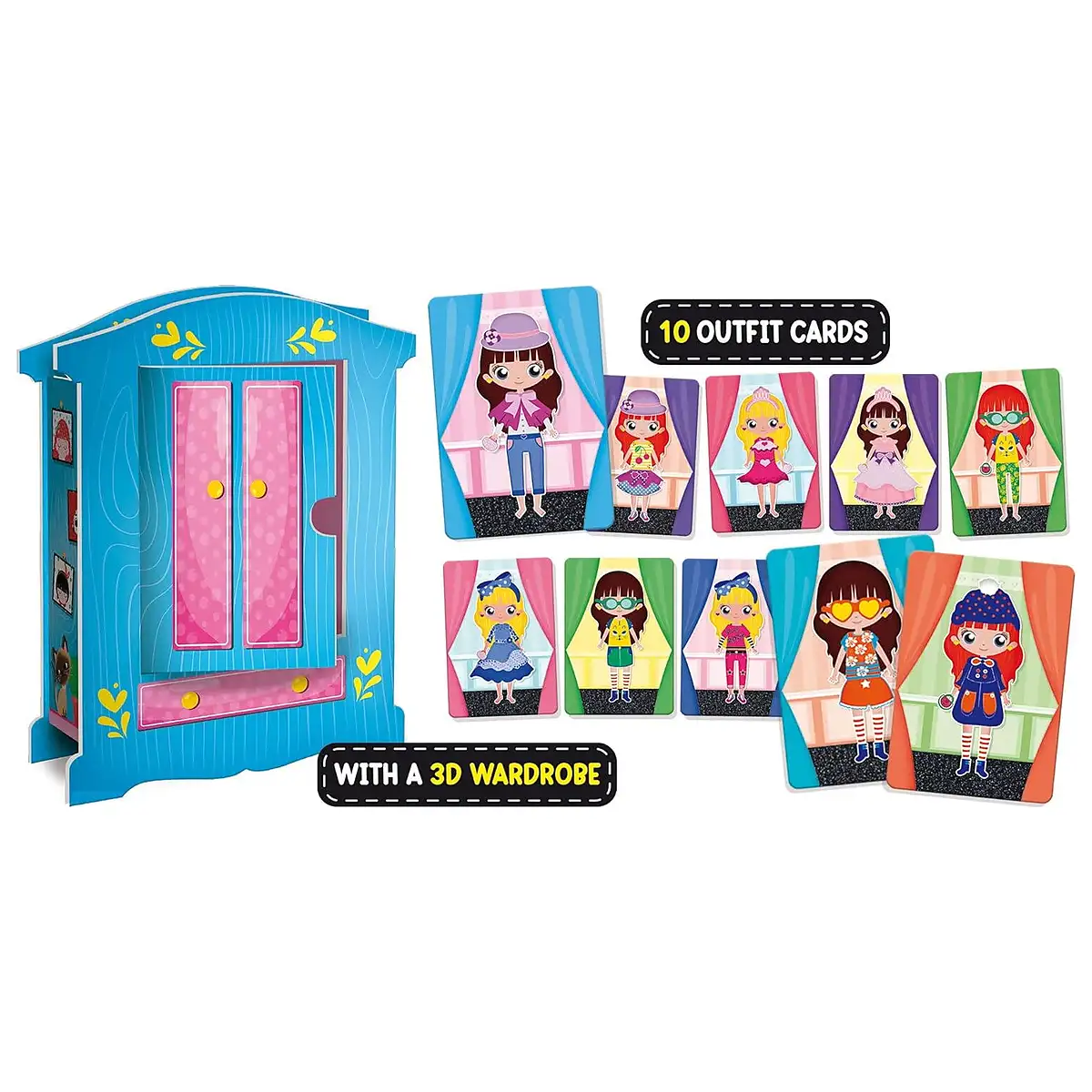 Joc magnetic Montessori - Parada modei LISCIANI 4 ani+ [2]