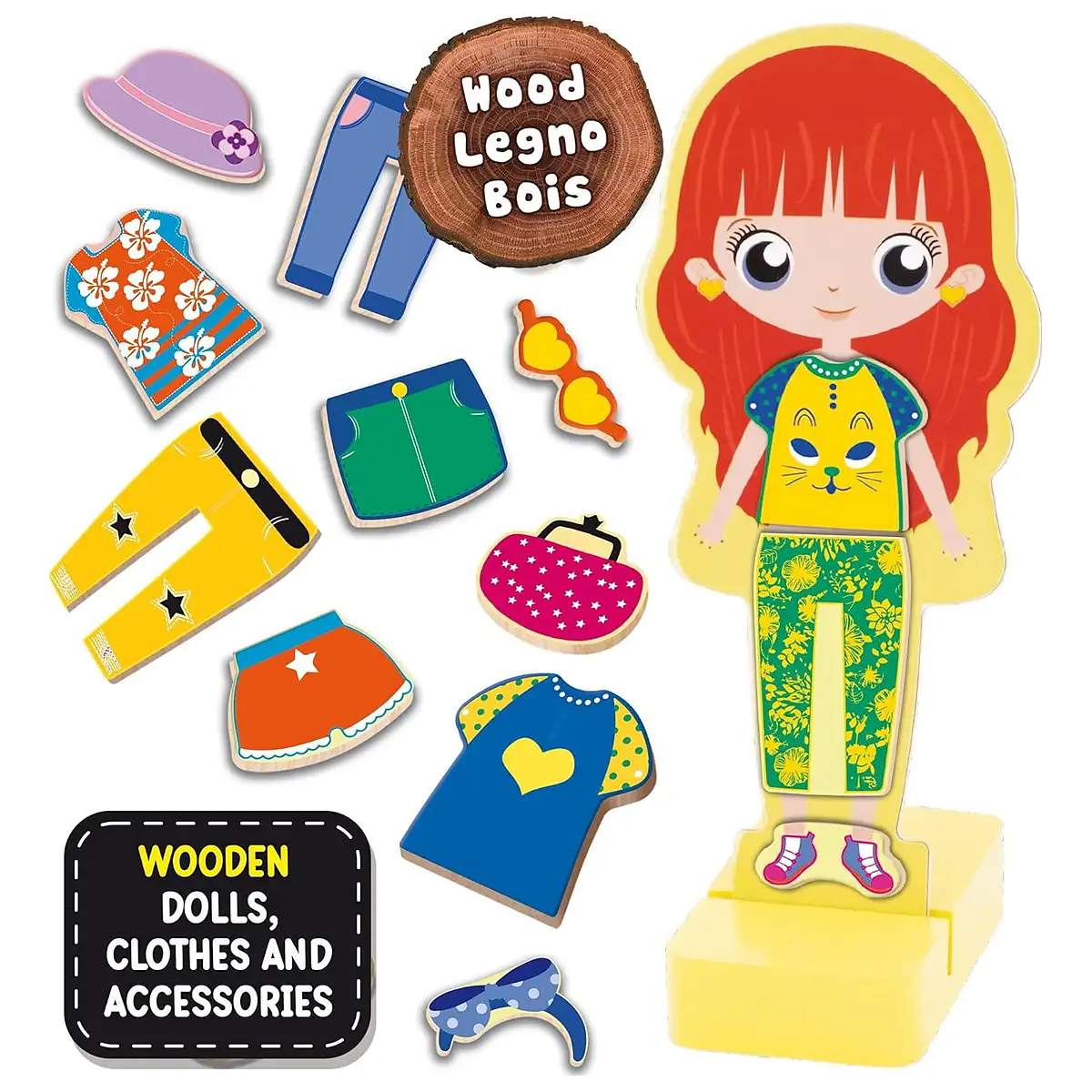 Joc magnetic Montessori - Parada modei LISCIANI 4 ani+ [3]