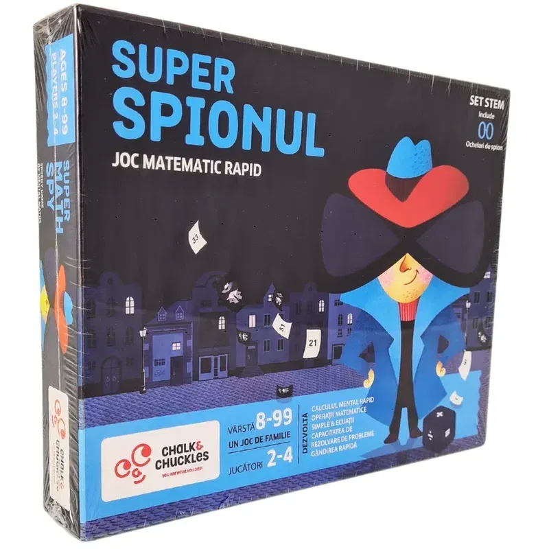Iq Games - Joc matematic - Super Spionul