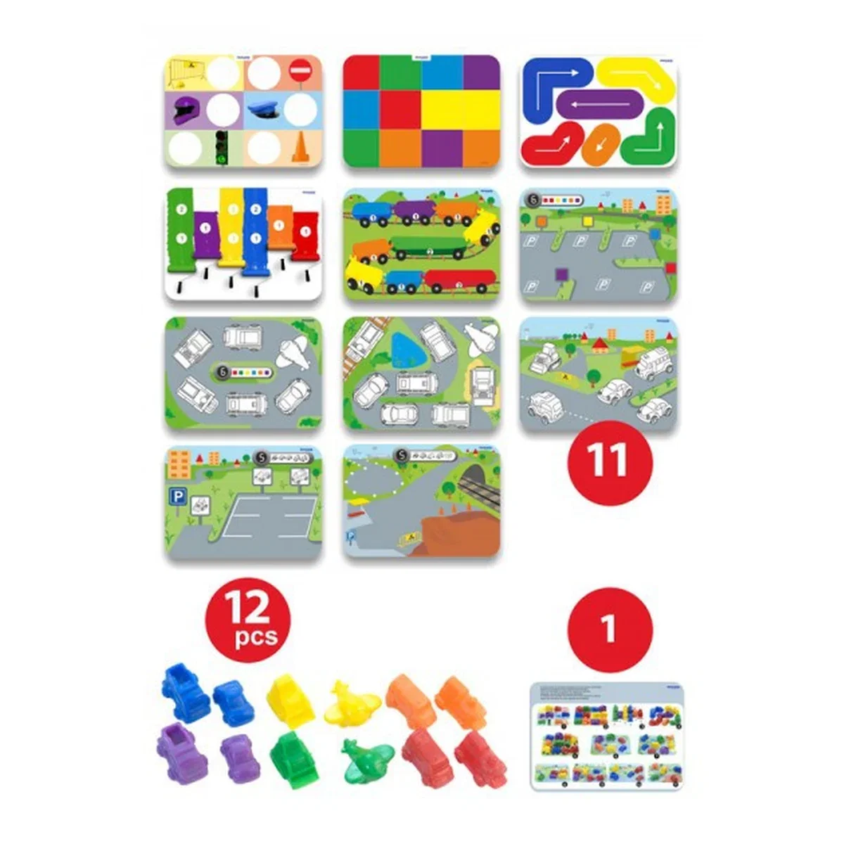 Joc matematica pe roti - Miniland [4]