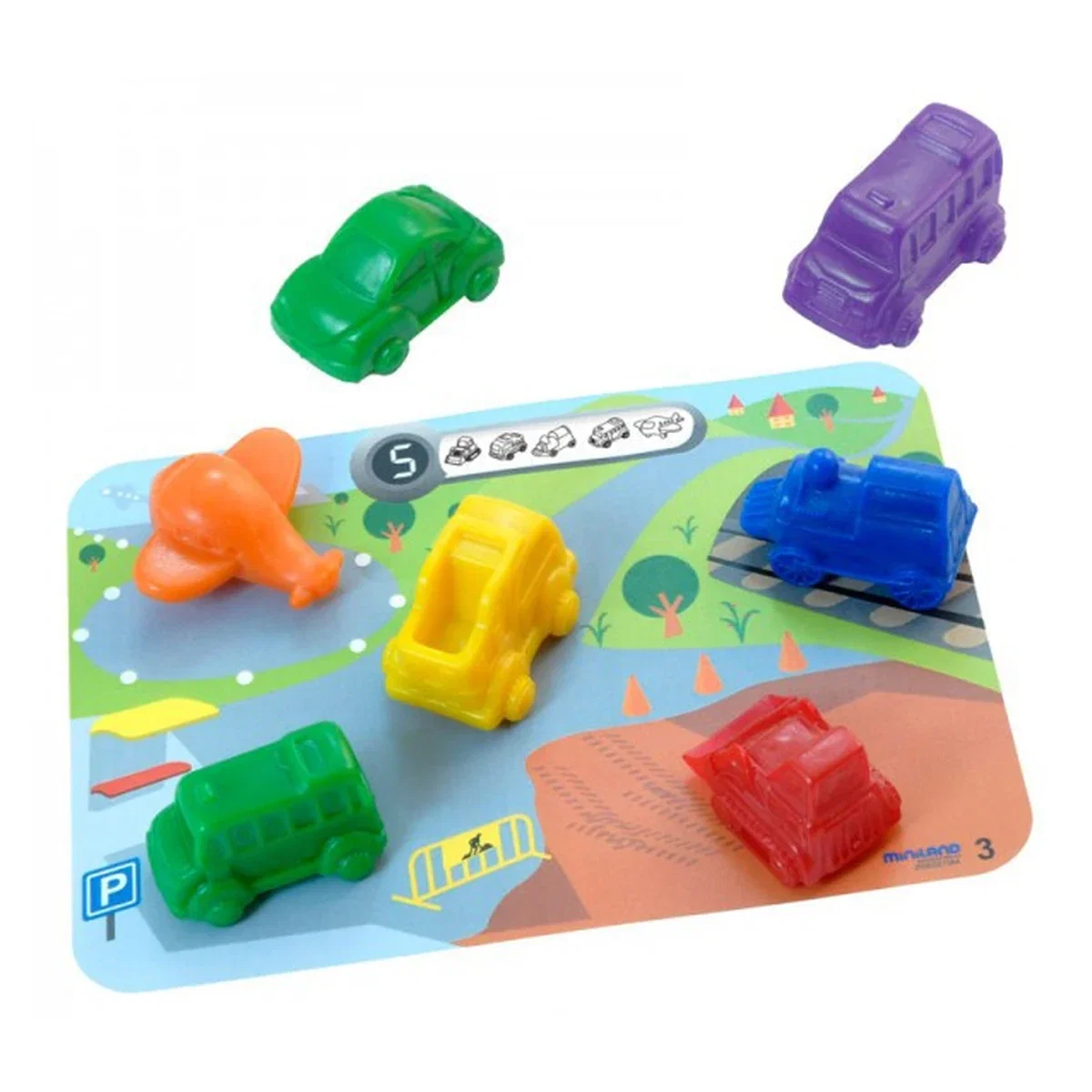 Joc matematica pe roti - Miniland [3]