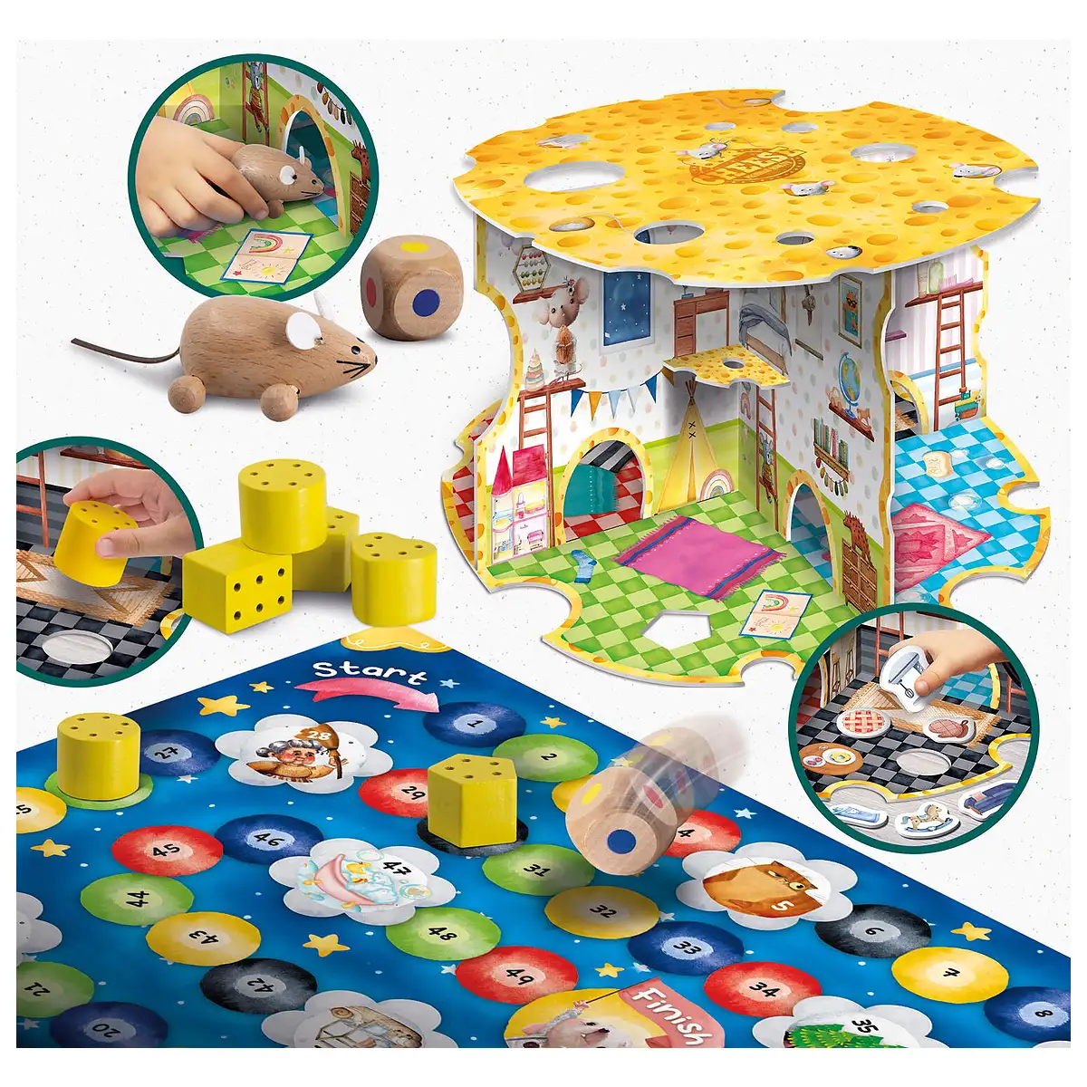 Joc Montessori - Casuta soricelului LISCIANI 3 ani+ [1]