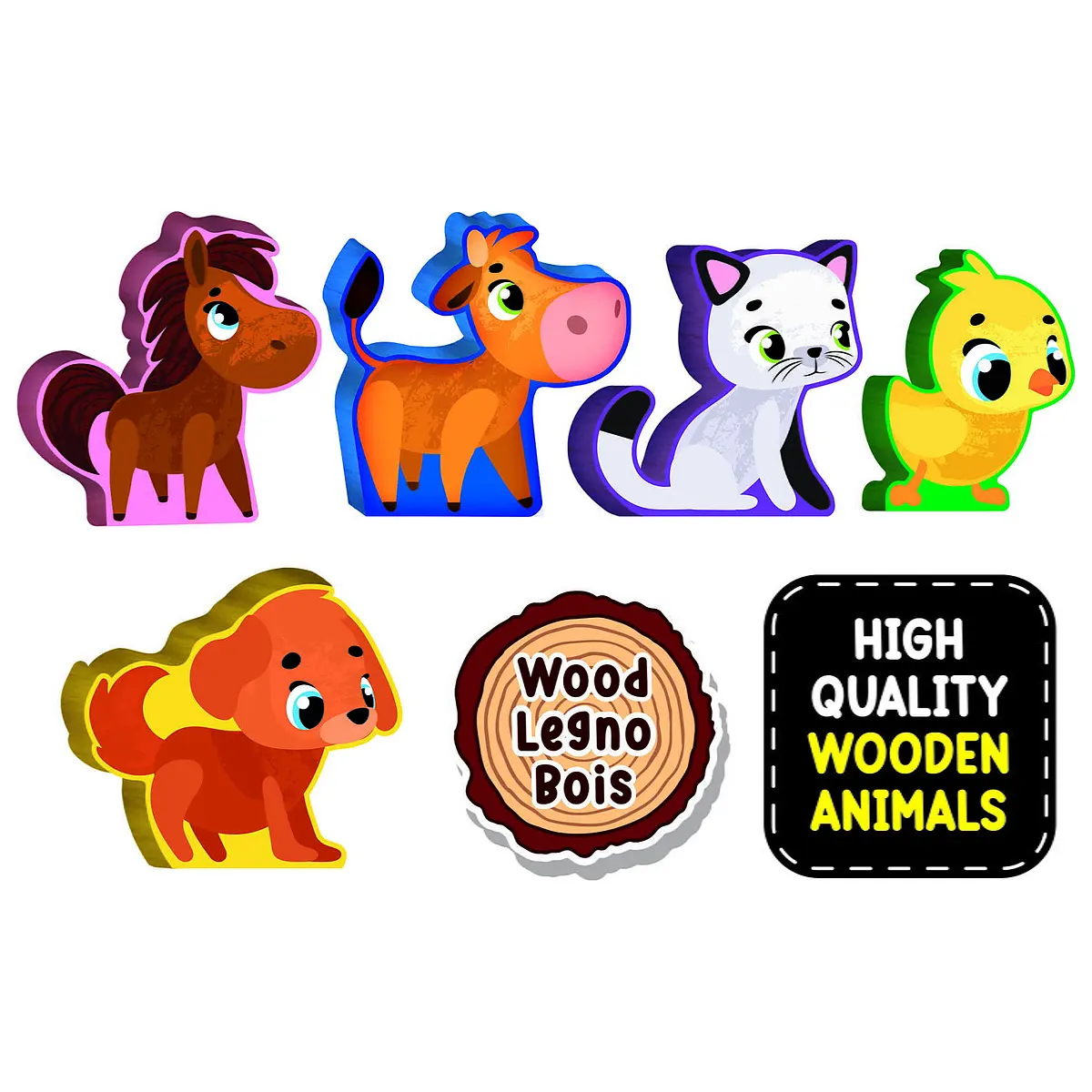 Joc Montessori - Distractie cu animalute LISCIANI 4 ani [2]