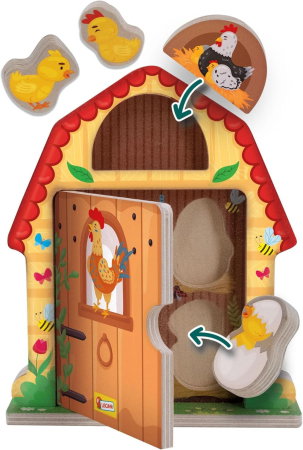 Joc Montessori - Gaina cu pui [3]