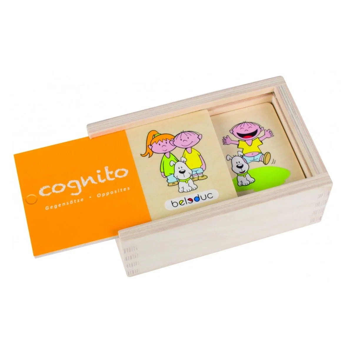 Joc Puzzle Cognito Antonime - Beleduc [4]