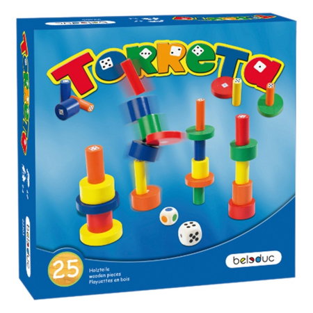 Jucarii din lemn - Joc Torreta Beleduc - 4 ani+