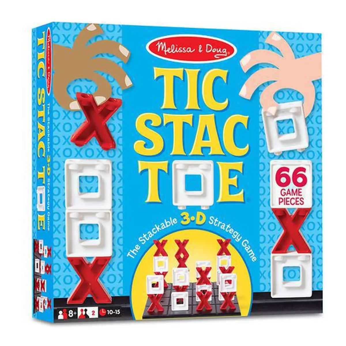 Joc X si O 3D Tic Stac Toe Melissa and Doug 3 ani [2]