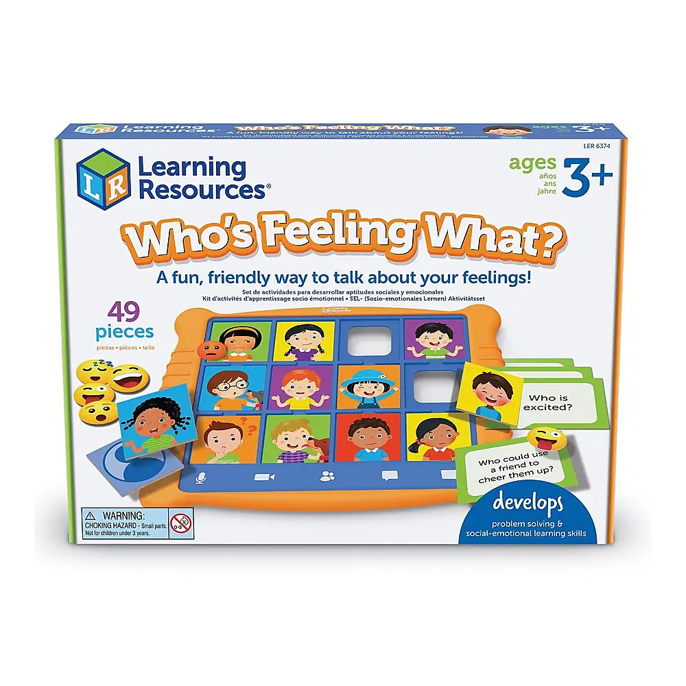 Jocul emotiilor - Cine, ce simte? Learning Resources 3 ani + [2]