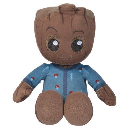 Jucarii bebelusi - Jucarie de plus Simba Disney Marvel Groot in pijama 31 cm 0 luni +
