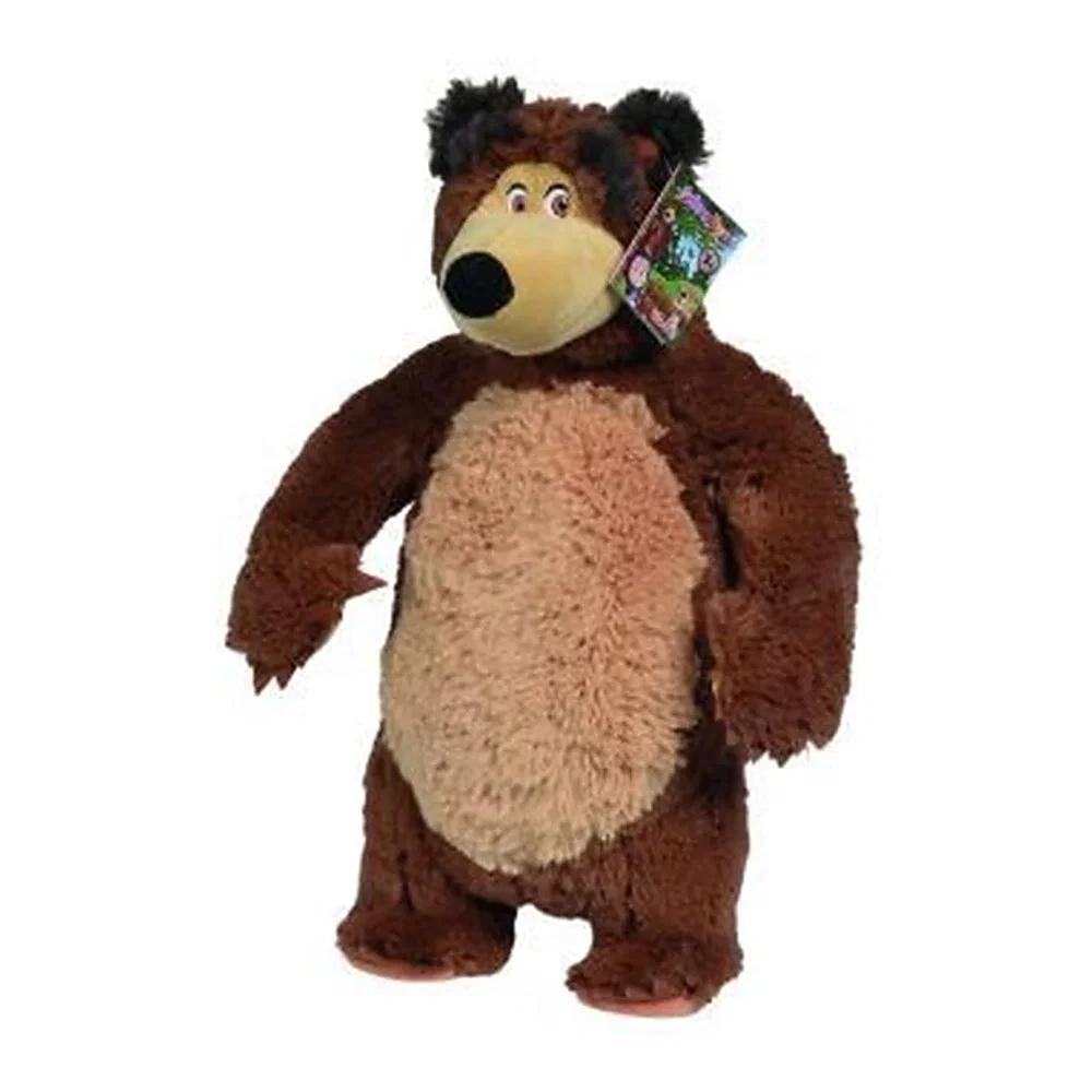 Jucarie de plus Simba Masha and the Bear, Bean Bag Bear 40 cm 0 luni + [1]