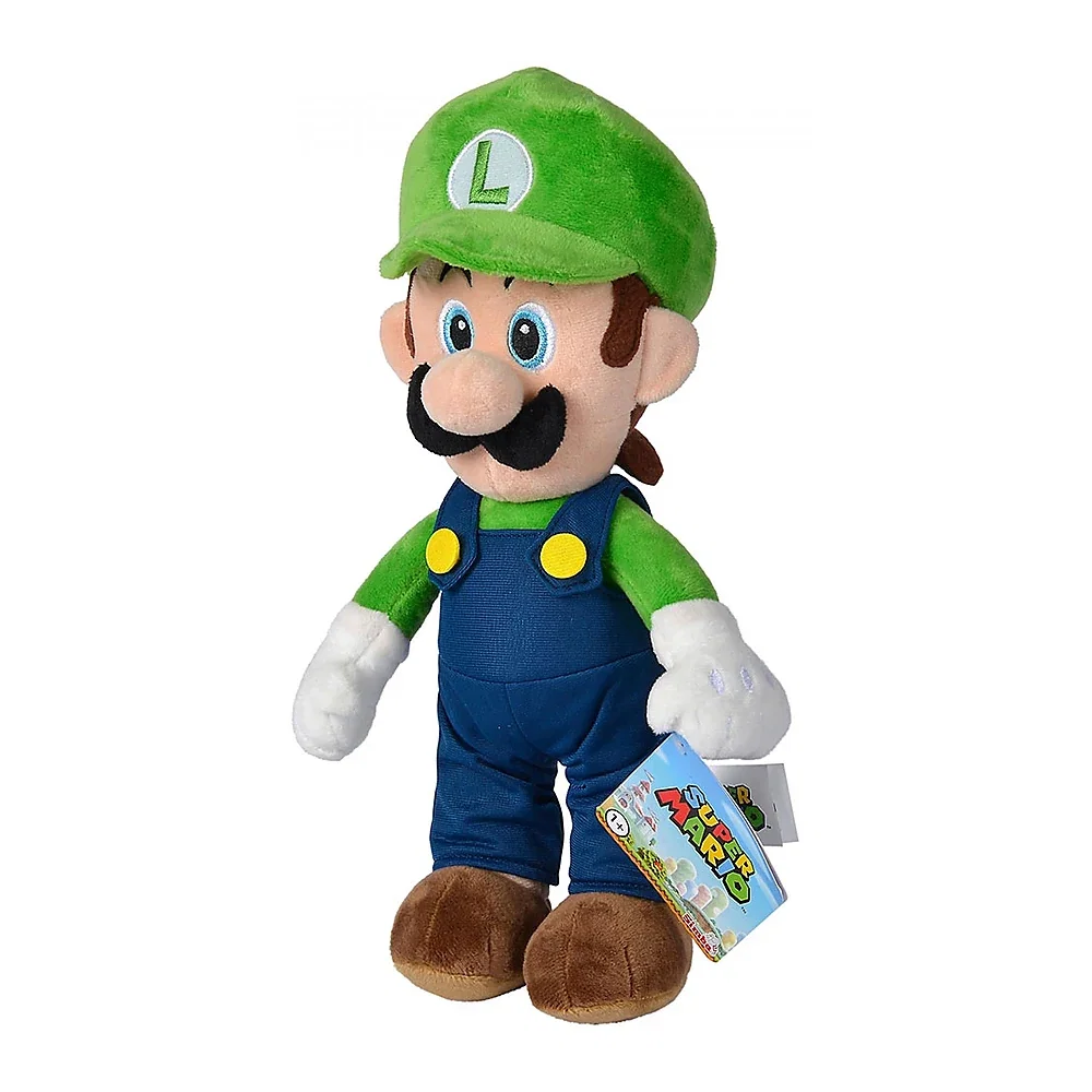 Jucarie de plus Simba Super Mario, Luigi 30 cm 1 an + [1]