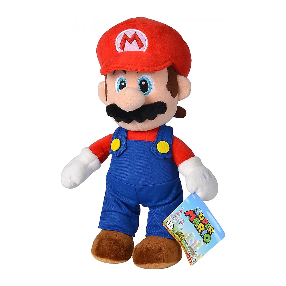Jucarie de plus Simba Super Mario, Mario 30 cm 1 an + [1]