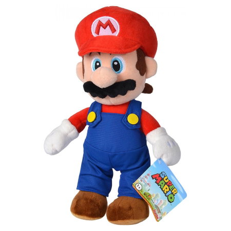 Jucarie de plus Simba Super Mario, Mario 30 cm 1 an + [1]
