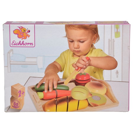 Jucarie din lemn Eichhorn Chopping Board 2 ani + [4]