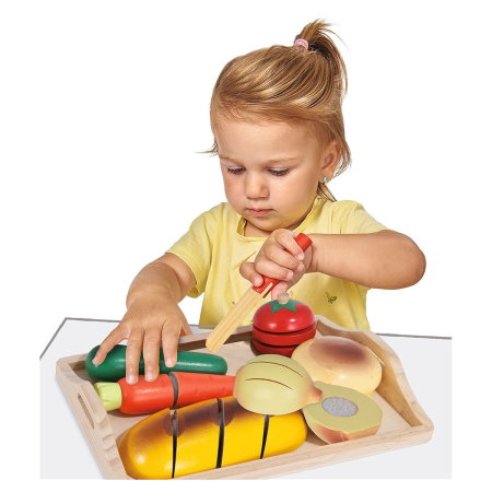 Jucarie din lemn Eichhorn Chopping Board 2 ani + [1]