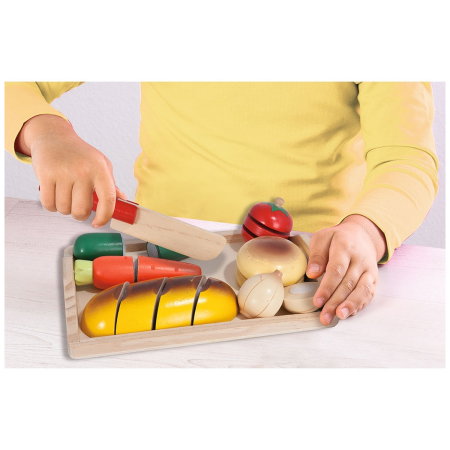 Jucarie din lemn Eichhorn Chopping Board 2 ani + [3]