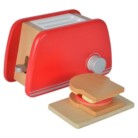 Accesorii pentru bucatarie - Jucarie din lemn Eichhorn Toaster 3 ani +