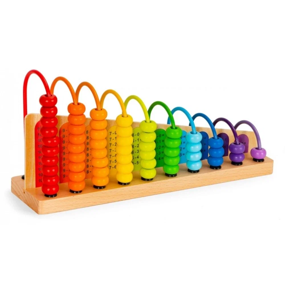 Jucarii din lemn - Jucarie educativa din lemn ABAC Ecotoys 3 ani+