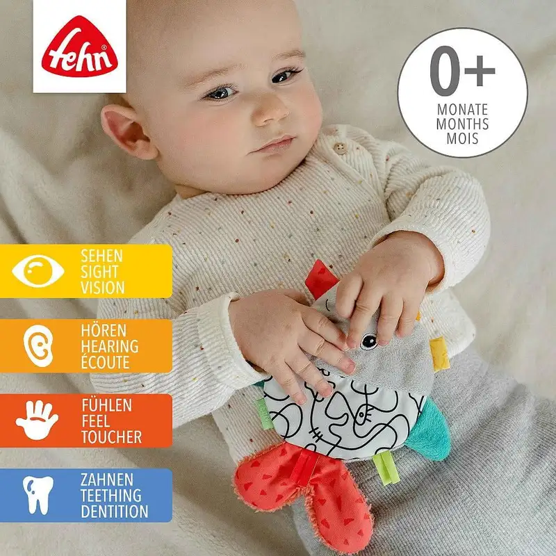 Jucarie fosnitoare Dobabydoo - Pestisor Fehn 0 luni+ [1]