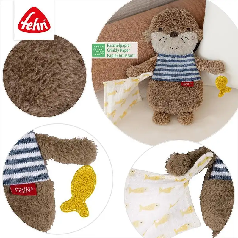 Jucarie fosnitoare - Otter Fehn 0 luni+ [4]
