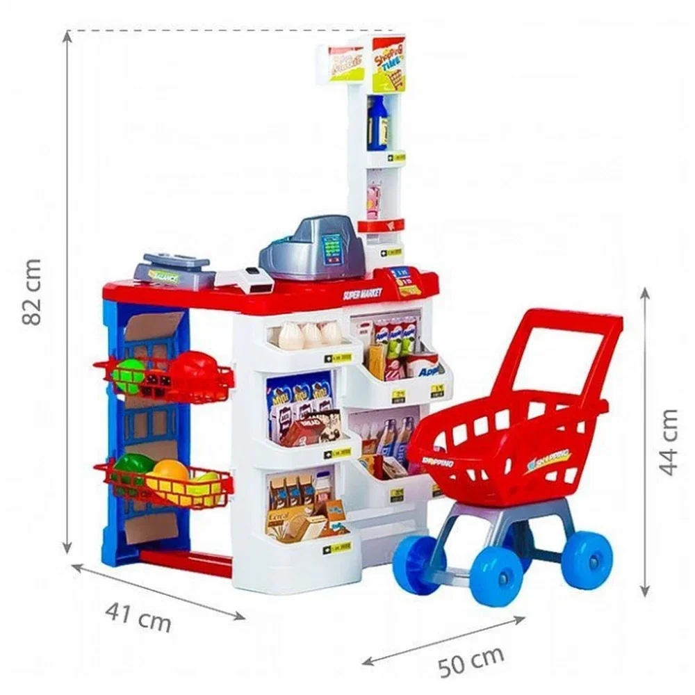Jucarie interactiva Stand Supermarket Ecotoys 3 ani [3]