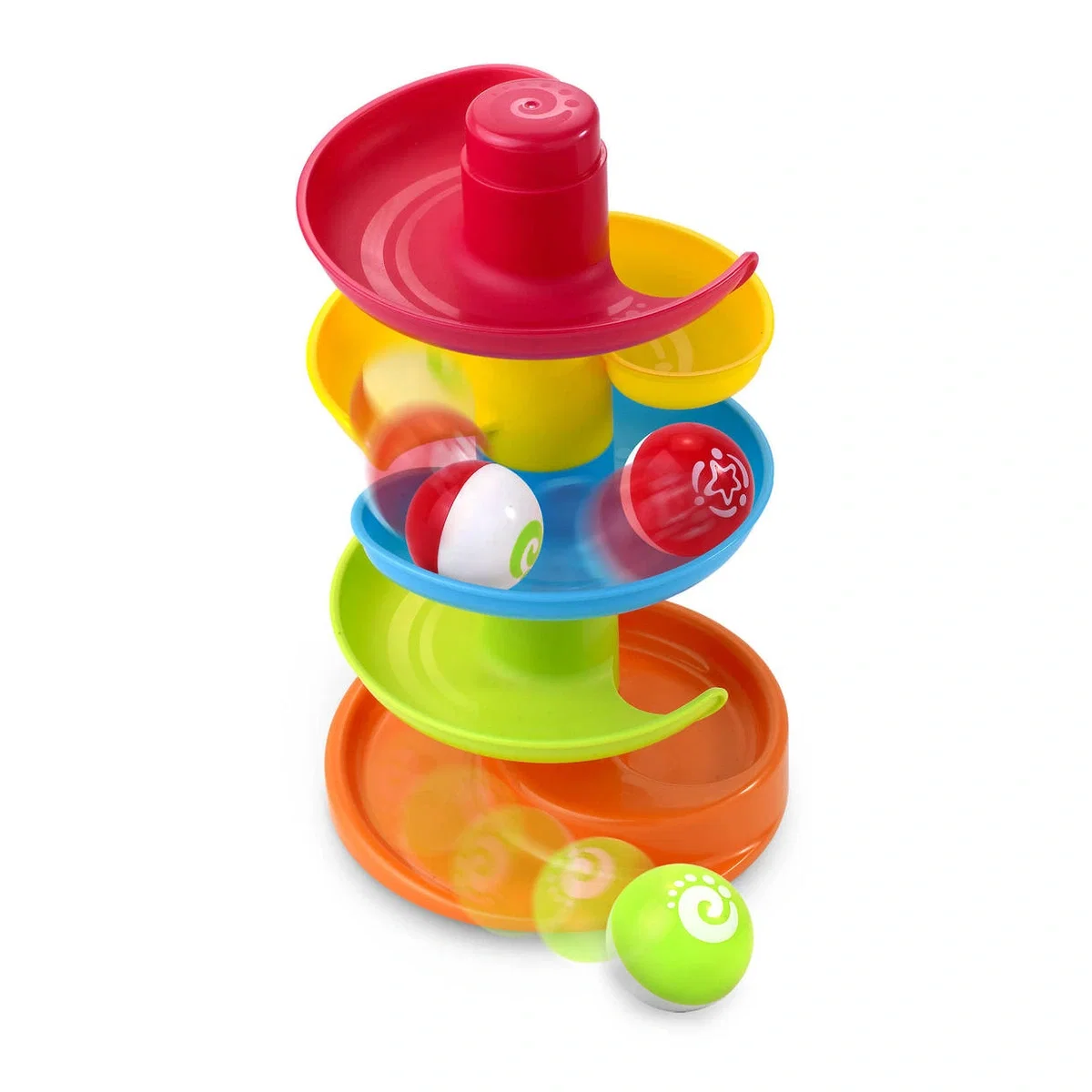Jucarii interactive - Jucarie interactiva - Turnulet cu bilute junior Little Learner 12 luni+