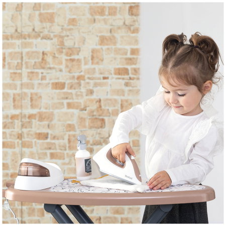 Masa si fier de calcat Tefal Ironing Board + Stream Iron, 9 accesorii Smoby 3 ani + [3]