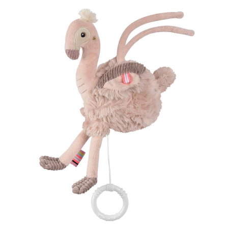 Jucarii bebelusi - Jucarie muzicala mini - Flamingo