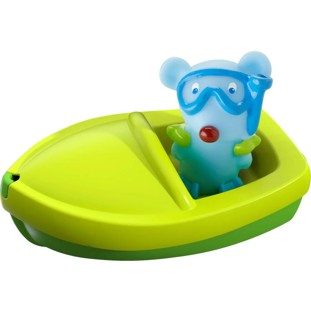 Jucarii pentru baie - Jucarie pentru baie - Barcuta Sailor Mouse! Ahoy! HABA 18 luni+