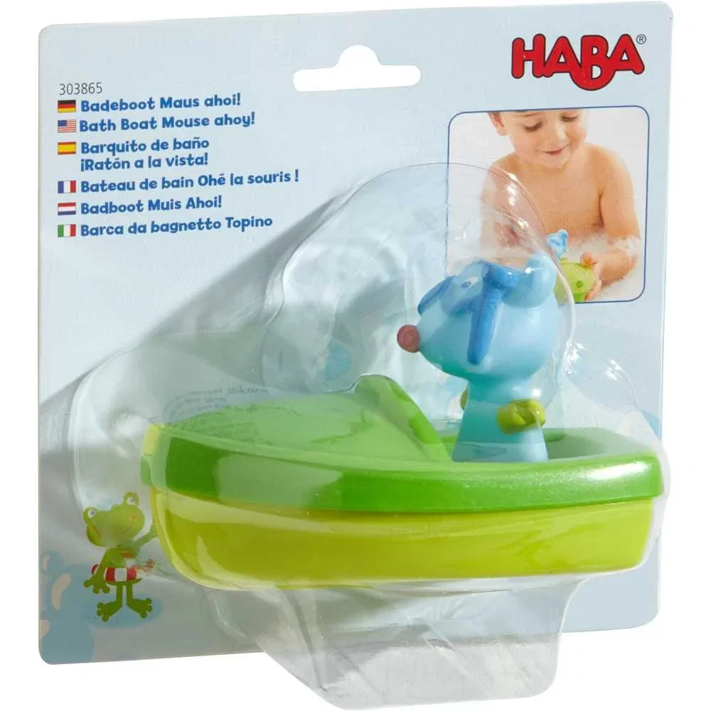 Jucarie pentru baie - Barcuta Sailor Mouse! Ahoy! HABA 18 luni+ [2]